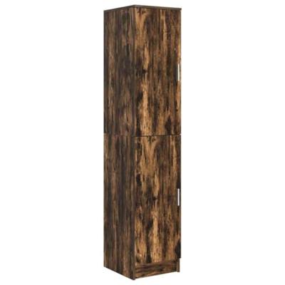 Hoge kast Gerookt eiken 35 x 39 x 168 cm