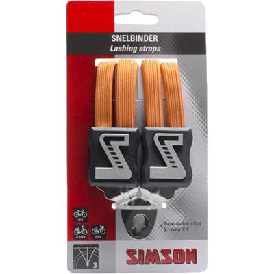 Simson Snelbinder trio met 3 binders 61 cm - oranje - thumbnail