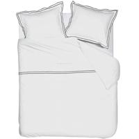 Rivièra Maison Dekbedovertrek RM Salute, Wit, 140x200|220 - thumbnail