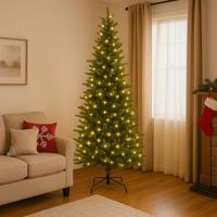 Kunstkerstboom Killington Fir groen H180 D93 cm met 280 LED indoor Everlands - Everlands - thumbnail