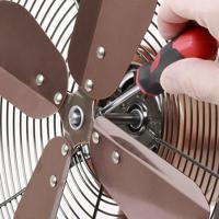 Tristar VE-5970 Retro Tafelventilator 30 cm Koper - thumbnail