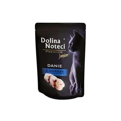 Dolina Noteci Premium Kabeljauw en sardine schotel - natvoer voor kittens - 85g