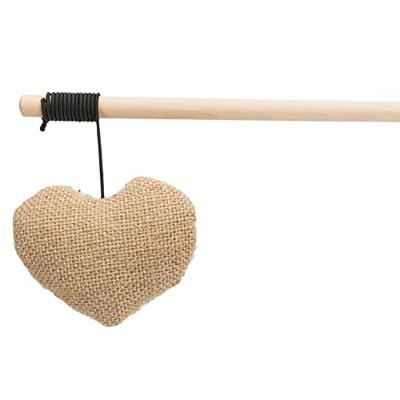 TRIXIE KATTENHENGEL HART HOUT / STOF ASSORTI 35 CM TRIXIE KATTENHENGEL HART HOUT / STOF ASSORTI 35 CM