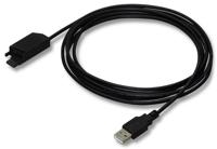 WAGO 750-923 USB-kabel 2,5 m USB A zwart - thumbnail