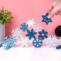 Sneeuwvlokken stapelspel - thumbnail