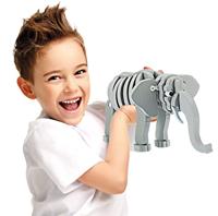Toi Toys 3D puzzel foam Olifant - thumbnail