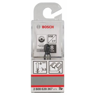 Bosch Accessoires Halfrondprofielfrezen 8 mm, R1 4 mm, D 8 mm, L 9,5 mm, G 40 mm 1st - 2608628367 - thumbnail