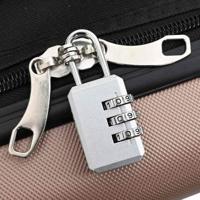 VidaXL Koffer met slot roségoud 34 x 23 x 55.5 cm abs kunststof - thumbnail