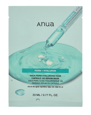 Anua PDRN + Hyaluron100 Serum Mask 23 ml Anua PDRN + Hyaluron100 Serum Mask 23 ml