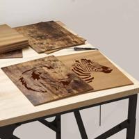 Decorpanelen 150 pcs Gerookt eiken 21 x 30 x 0.3 cm - thumbnail