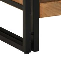 Salontafel 70x50x38 cm massief acaciahout - thumbnail