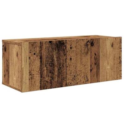 Tv-meubelset 6 pcs Oud hout 30.5 x 30 x 90 cm Bewerkt hout
