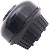 Edge Fietsbel turney - zwart (werkplaatsverpakking) - thumbnail