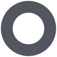 VidaXL Geschikt voor platte boomringen 5 pcs antraciet ø40 / 70 cm staal - thumbnail