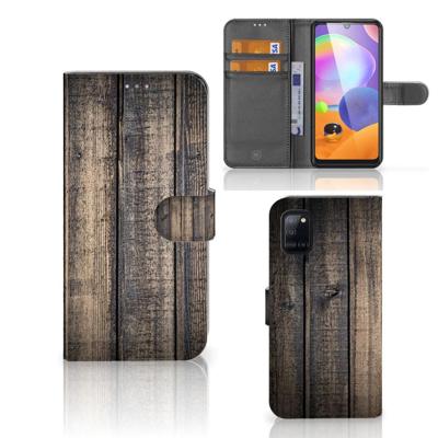 Samsung Galaxy A31 | Book Style Case | Steigerhout Samsung Galaxy A31 | Book Style Case | Steigerhout