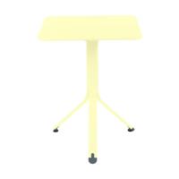 Fermob Rest'o tuintafel 57x57 cm Frosted Lemon - thumbnail