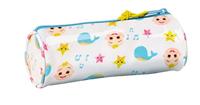 Cilindervormige Schoolpennenzak CoComelon Wit Multicolour (20 x 7 x 7 cm) - thumbnail