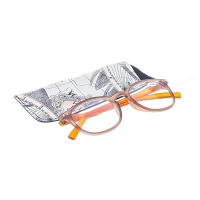 Pharmaglasses Leesbril Comp. +1.50 Brown/orange