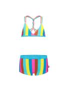 Just Beach Meisjes bikini triangel - Boho streep - thumbnail