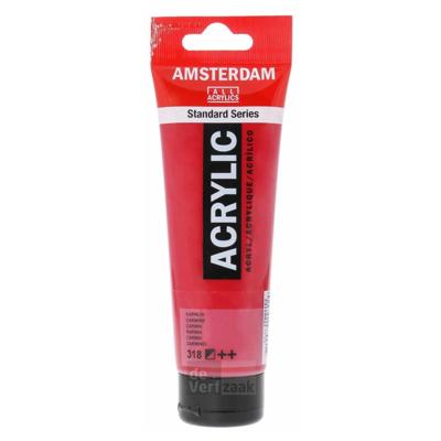 Royal Talens Amsterdam Acrylverf 120 ml - Karmijn 318