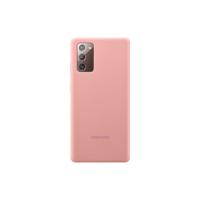 EF-PN980TAEGEU Samsung Silicone Cover Galaxy Note20/Note20 5G Mystic Bronze - thumbnail
