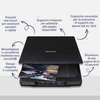 Epson Perfection V39II A4 flatbed foto- en documentscanner met standaard - thumbnail