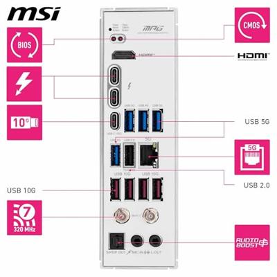 Moederbord Intel MSI MPG Z890 EDGE TI WIFI