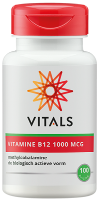 Vitamine B12 1000 mcg - 100 zuigtabletten