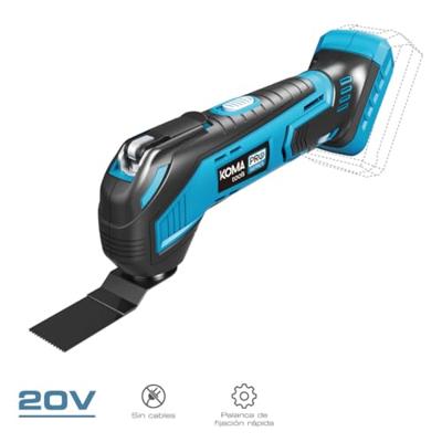Enzo Koma tools accu multitool | 20V | zonder accu - 6490140 Enzo Koma tools accu multitool | 20V | zonder accu - 6490140