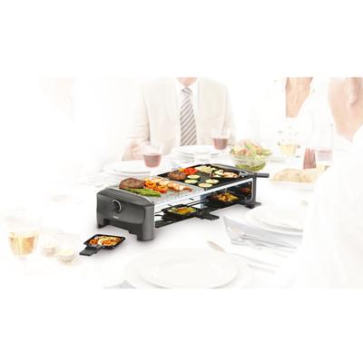 Princess Raclette 8 Stone & Grill Party gourmetstel - thumbnail