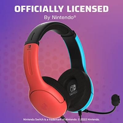 PDP LVL40 Blauw / rode headset voor schakelaar