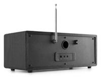 Audizio Bari DAB radio met Bluetooth en wifi internet radio - Zwart - thumbnail