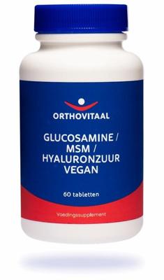 OrthoVitaal Glucosamine / MSM / Hyaluronzuur vegan 60 Tabletten