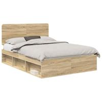 Bedframe Sonoma Eiken 150 x 200 cm Massief grenenhout - thumbnail