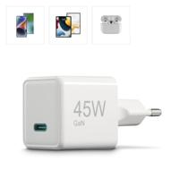 Hama USB-oplader 45.00 W 1x USB-C USB PD Wit Binnen USB Power Delivery (USB-PD) - thumbnail