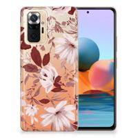 Smartphone hoesje Xiaomi Redmi Note 10 Pro Watercolor Flowers - thumbnail