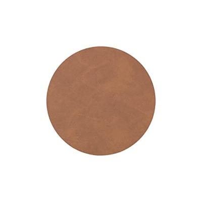 LIND DNA - Glass Mat Circle - Onderzetter 10cm Nupo Brown
