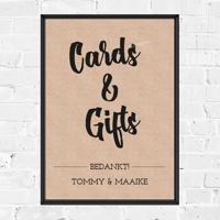Poster kaarten en cadeaus kraft - thumbnail