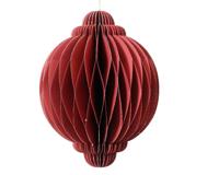 Ui papier d15h20 cm rood Decoris - Decoris - thumbnail