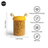 Noodle Monster opbergcontainer - thumbnail