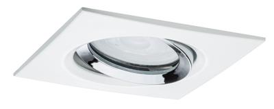 Paulmann Nova Plus Inbouwlamp voor badkamer LED GU10 6 W IP65 Wit (mat), Chroom