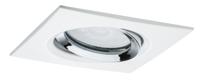 Paulmann Nova Plus Inbouwlamp voor badkamer LED GU10 6 W IP65 Wit (mat), Chroom - thumbnail