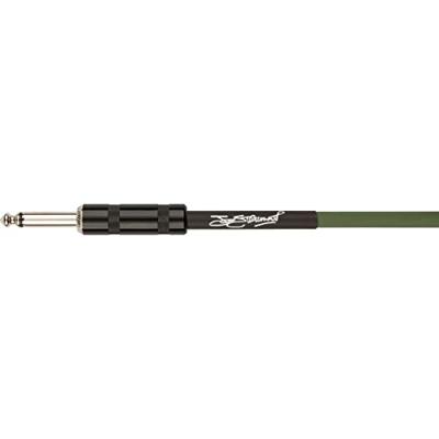 Fender Strummer Pro 13&apos; Drab Green signature instrumentkabel 4 meter