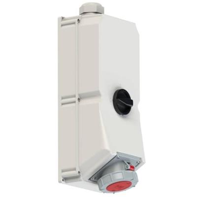 PCE 9755100 CEE-wandcontactdoos 125 A 5-polig 400 V 1 stuk(s)