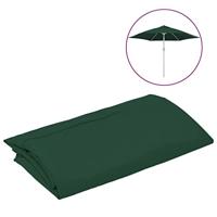 VidaXL Vervangingsdoek voor parasol 300 cm groen - thumbnail