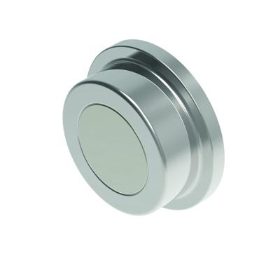 Magneet maul neodymium rond 22mm 8kg nikkel Magneet maul neodymium rond 22mm 8kg nikkel
