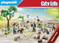 PLAYMOBIL City Life Starter Pack huwelijksfeest 71365 - thumbnail