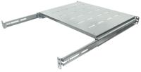 Intellinet 712323 19 inch Apparaatbodem voor patchkast 1 HE Uittrekbaar Geschikt voor kastdiepte: vanaf 600 mm Grijs - thumbnail