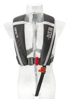 Besto Reddingsvest Automatic Comfort fit 180N MH Black/Grey - thumbnail