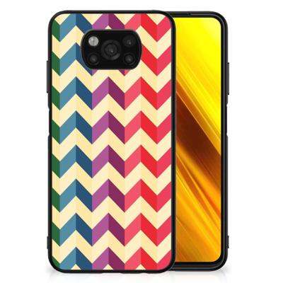 Xiaomi Poco X3 | X3 Pro Back Case Zigzag Multi Color Xiaomi Poco X3 | X3 Pro Back Case Zigzag Multi Color